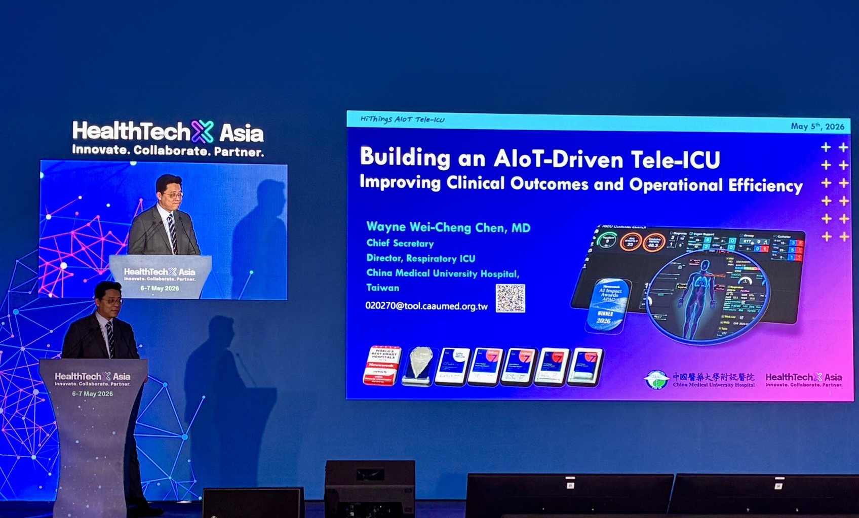 CMUH Showcases Smart Critical Care Innovation at HealthTechX Asia 2026 as Taiwan’s Only Invited Healthcare Institution