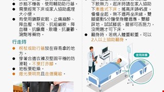 病人安全 如何預防跌倒-病房篇