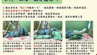 如何正確翻身擺位?/11H