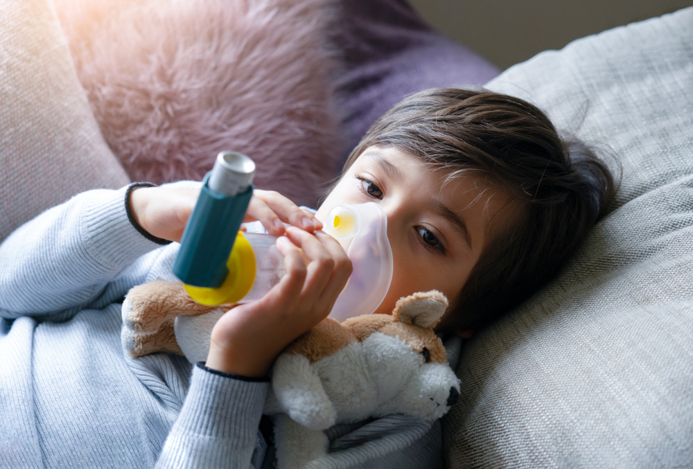 兒童氣喘病