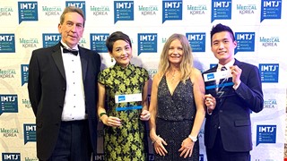 「IMTJ醫療旅遊大獎」中國附醫獲兩獎◆醫療.服務.行銷三位一體 台灣醫療軟實力躍上國際