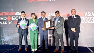 中國附醫數位轉型有成 獲新加坡年度智慧醫院大獎國際吸睛 國際醫療國家隊助力政府 推進新南向打響台灣國際品牌形象