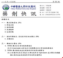 藥劑快訊361期